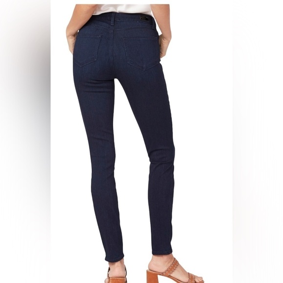 Paige HOXTON Ankle dark  blue wash denim jeans Sz 26 - Picture 14 of 15